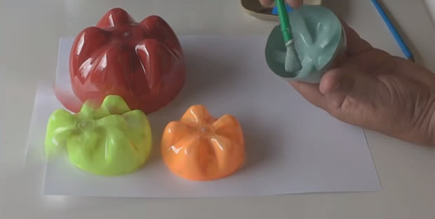 Joaninha com reciclagem para o Dia das Crianças
