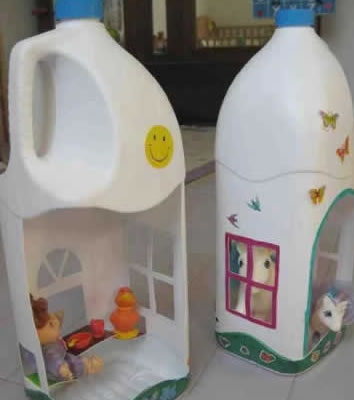 brinquedos com garrafa pet para educação infantil