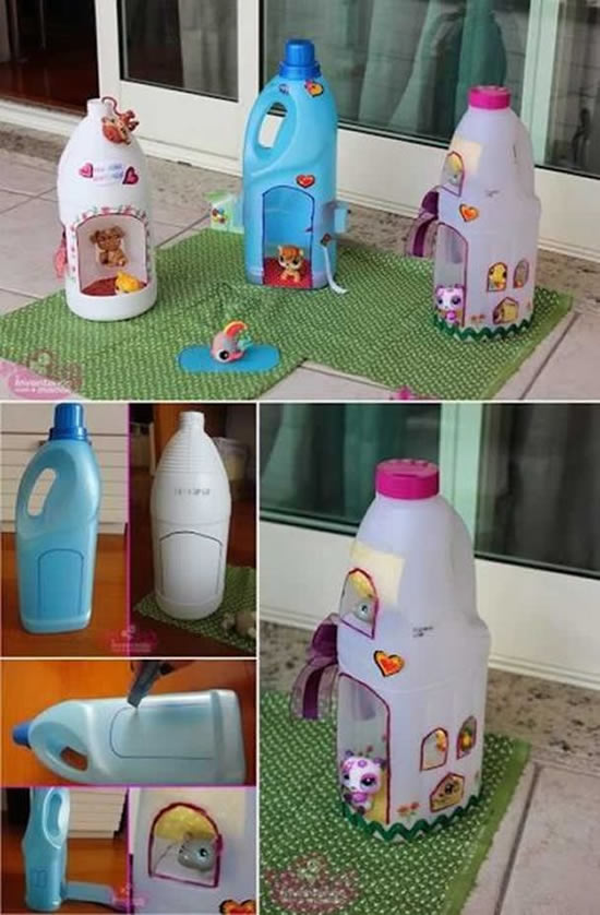 Brinquedos Criativos com Garrafa PET