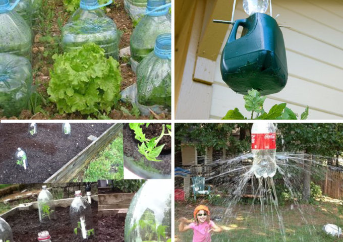 Truques incríveis para jardinagem com garrafa pet